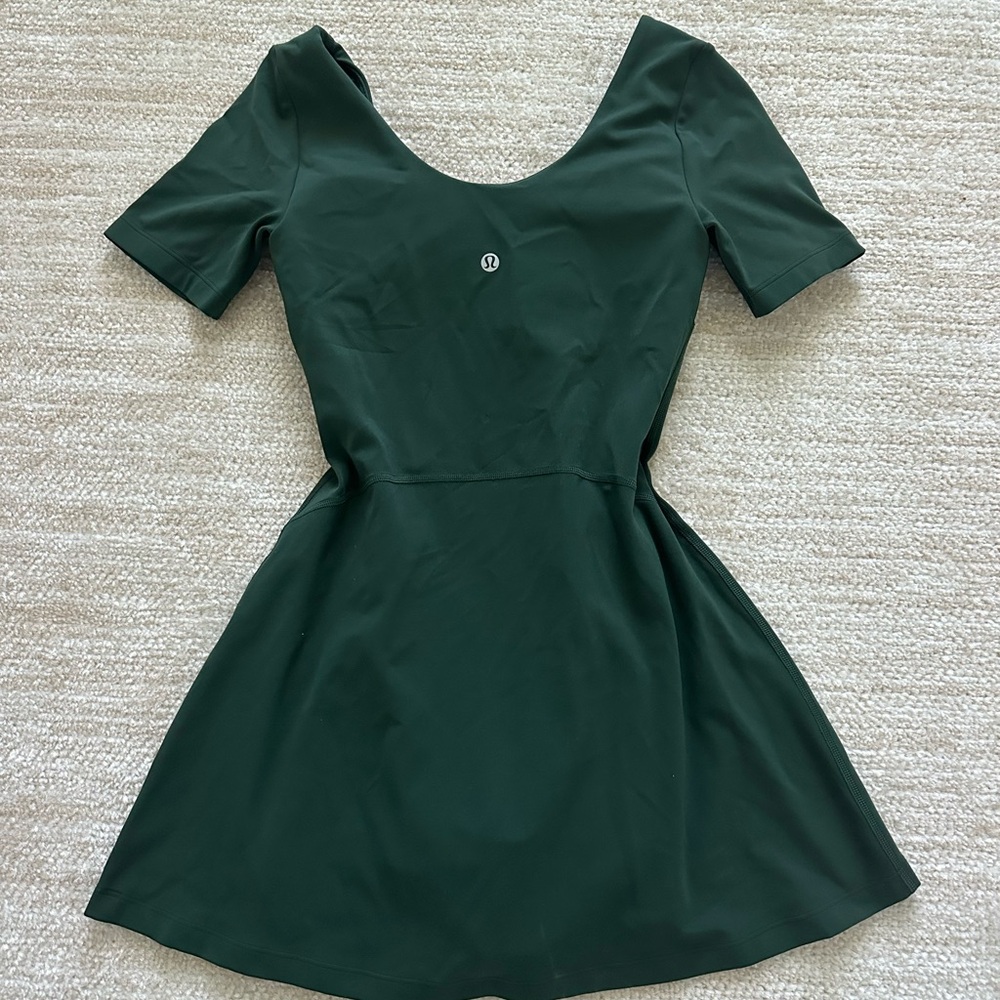 lululemon athletica Dark Green Mini Dress